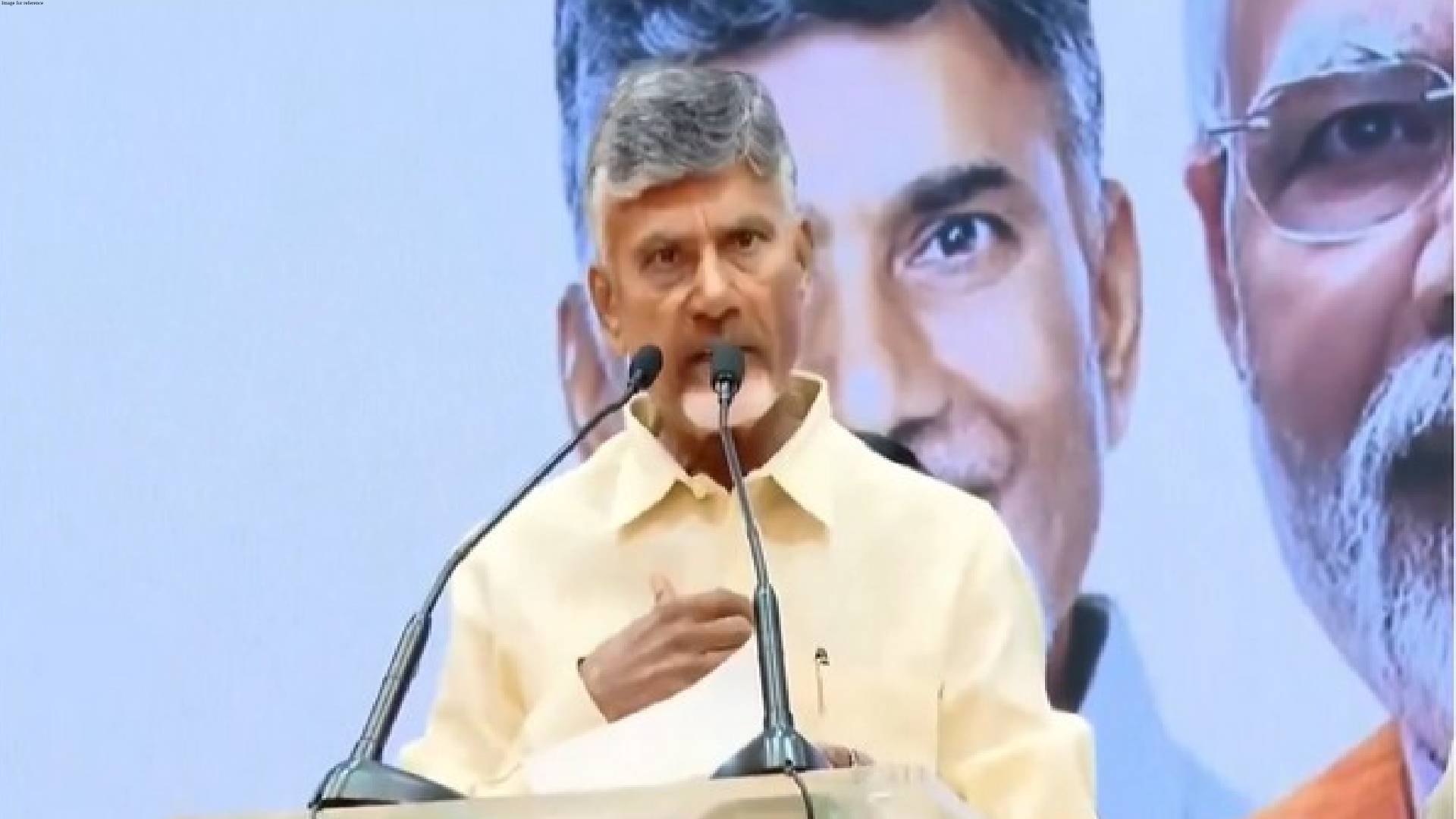 TDP's Chandrababu Naidu meets Andhra Governor; stakes claim to form government under NDA